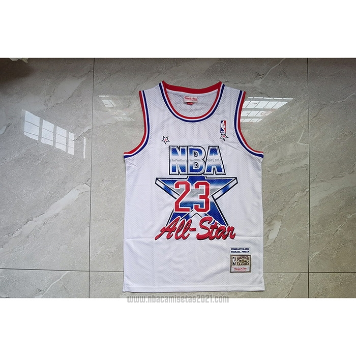 Camiseta All Star 1991 Michael Jordan #23 Blanco